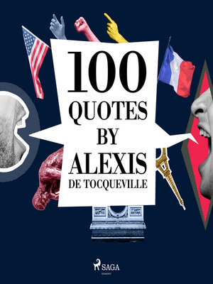 cover image of 100 Quotes by Alexis de Tocqueville